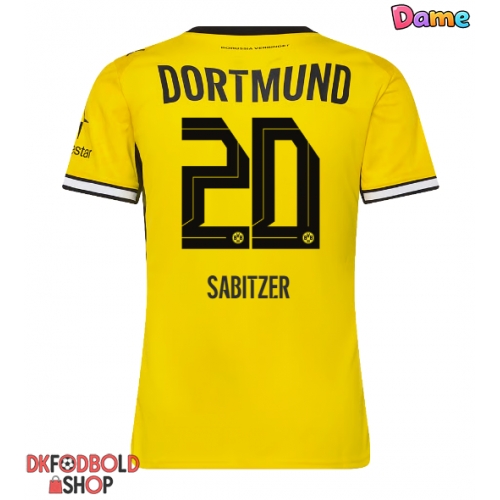 Borussia Dortmund Marcel Sabitzer #20 Hjemmebanetrøje Dame 2026-27 Kort ærmer